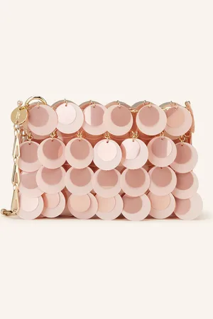 Paco rabanne Kabelka Sparkle Nano růžová