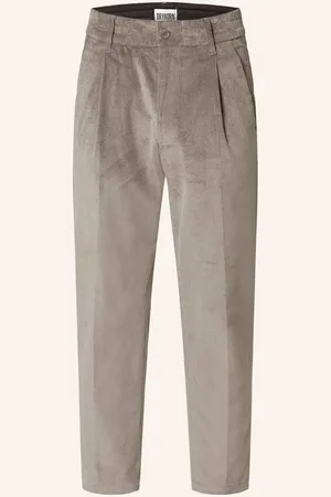 Drykorn Oblekové Kalhoty Chasy Z Manšestru Extra Slim Fit šedá