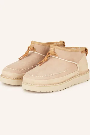 UGG Boots Ultra Mini Crafted Regenerate světle hnědá