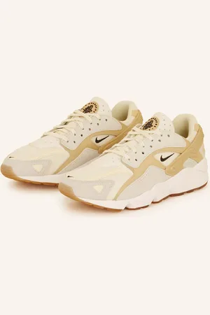 Nike Sneakersy Air Huarache Runner tmavě žlutá světle šedá béžová