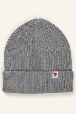 Fjällräven Čepice Rib šedá