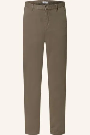 PAUL Chino Comfort Fit olivová