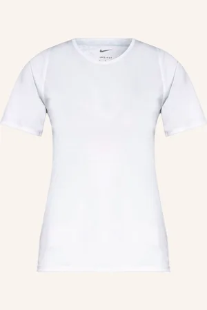 Nike Běžecké Tričko Dri-Fit Race bílá