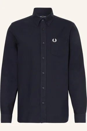 Fred Perry Košile Regular Fit tmavě modrá