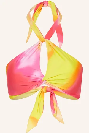 Seafolly Bustier Horní Díl Bikin Colour Crush žlutá růžová růžová