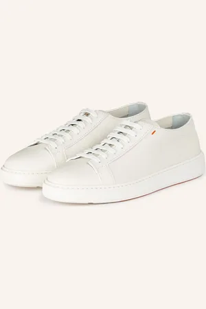 santoni Sneakersy Clean Icon bílá
