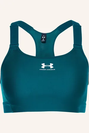 Under Armour Sportovní Podprsenka Amour High petrolejová