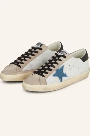 Golden Goose Sneakersy Super-Star bílá béžová černá