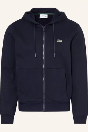Lacoste Mikinová Bunda tmavě modrá