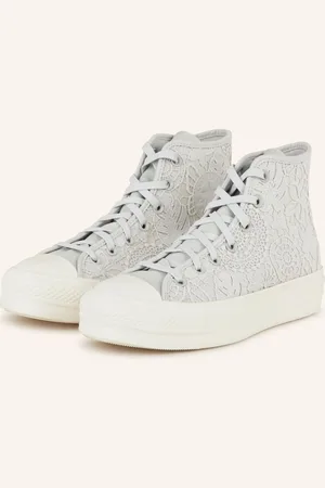 Converse Vysoké Sneakersy Chuck Taylor All Star světle šedá