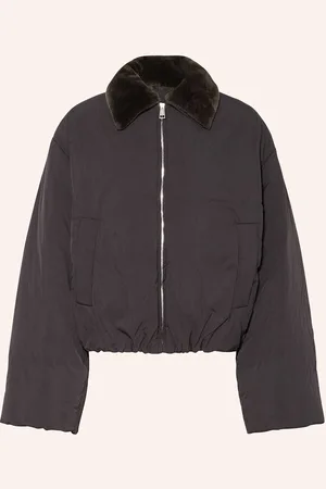 Nanushka Péřový Blouson Zacharie S Umělou Kožešinou černá