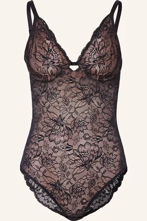 Triumph Body S Kosticemi Amourette Charm černá