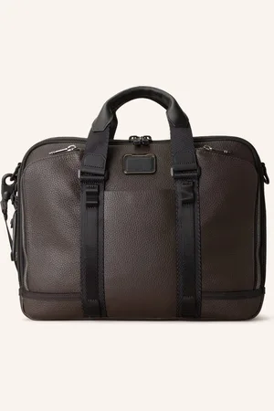 Tumi Business Taška Alpha Bravo Advanced S Přihrádkou Na Notebook tmavě hnědá
