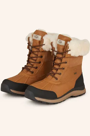 UGG Šněrovací Boty Adirondack Iii hnědá tmavě hnědá