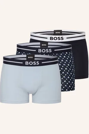 HUGO BOSS Boxerky, 3 Kusy V Balení tmavě modrá tmavě modrá