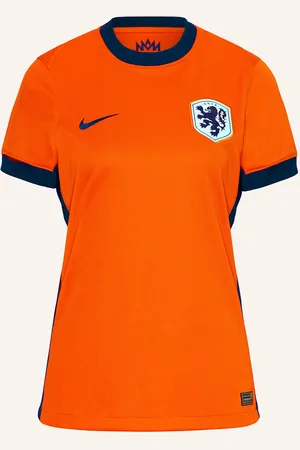 Nike Domácí Dres Nizozemsko 2024 25 oranžová tmavě modrá tyrkysová