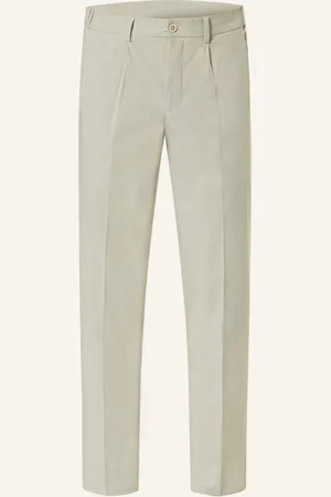 PAUL Oblekové Kalhoty Extra Slim Fit olivová
