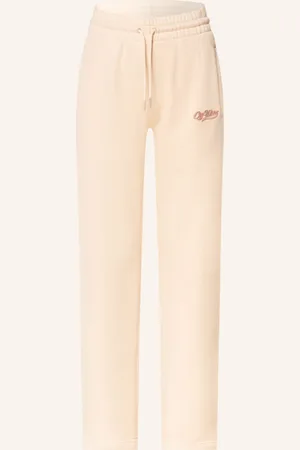 OFF-WHITE Tepláky tmavě oranžová