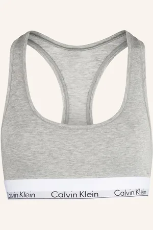 Calvin Klein Bustier Podprsenka Modern Cotton šedá