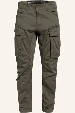 G-Star Cargo Kalhoty Tapered Fit olivová šedá