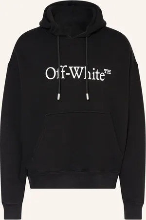 OFF-WHITE Mikina S Kapucí Big Bookish černá