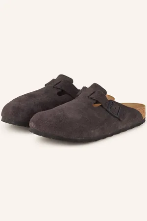 Birkenstock Pantofle Boston tmavě šedá
