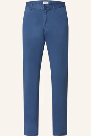 PAUL Chino Comfort Fit modrá