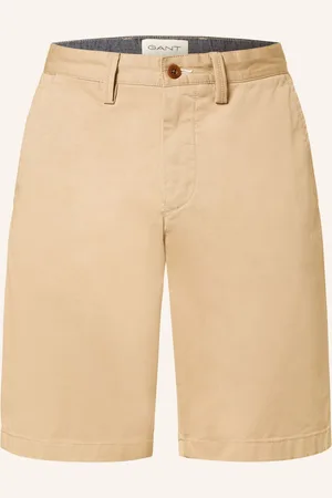 GANT Chino Šortky Relaxed Fit béžová