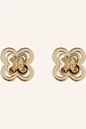 Tory Burch Puzetové Náušnice Kira zlatá