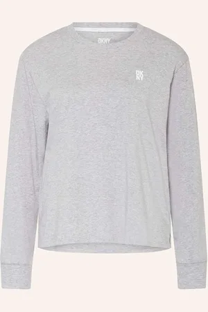 DKNY Pyžamové Tričko Must Have Basic šedá