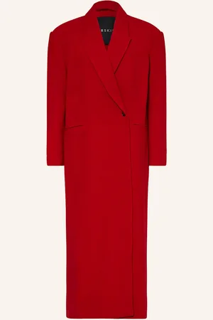 Herskind Oversized Kabát Drew červená