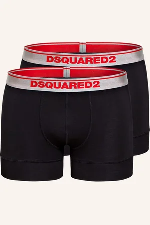 Dsquared2 Boxerky, 2 Kusy V Balení černá