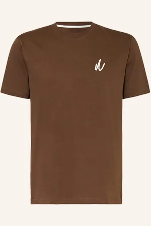 Norse projects Tričko Johannes hnědá