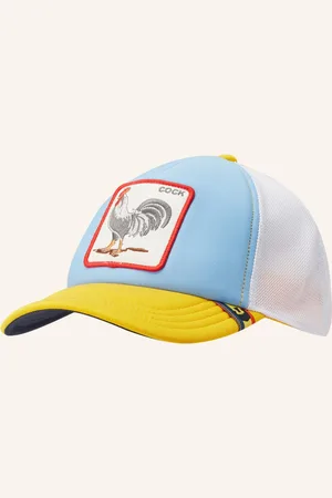 Goorin Bros. Kšiltovka First Cock tmavě modrá tmavě žlutá bílá