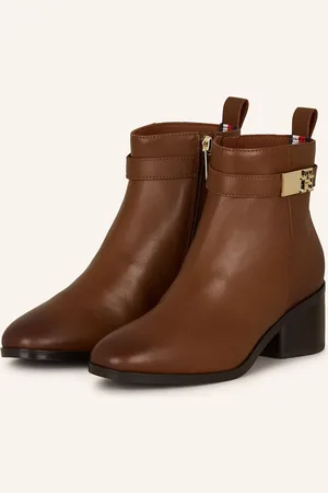 Tommy Hilfiger Kotníčkové Boty hnědá