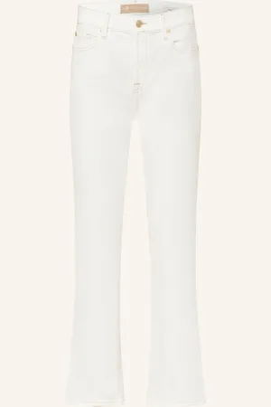 7 for all Mankind 7 8 Džíny Daisy Ankle Boot bílá