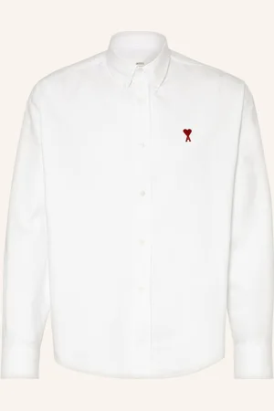 Ami Košile Oxford Classic Fit bílá