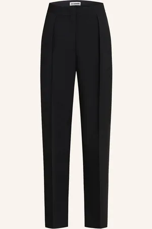 Jil Sander Kalhoty černá