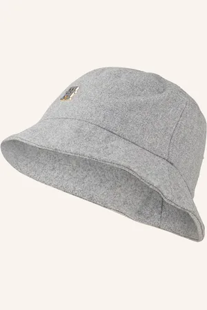 Tommy Hilfiger Klobouk Bucket Hat šedá