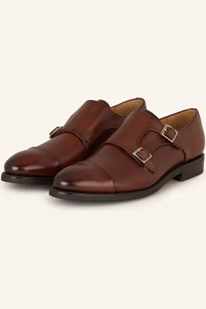 Cordwainer Monky S Dvojitou Přezkou Clyde hnědá