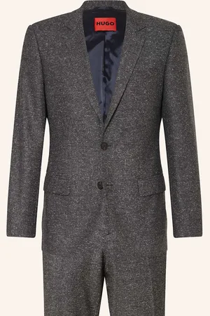 HUGO BOSS Oblek Henry getlin232x Slim Fit šedá