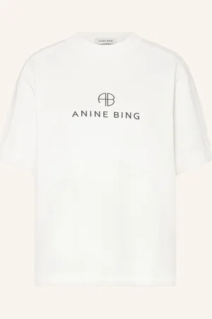 ANINE BING Tričko Jaylin bílá