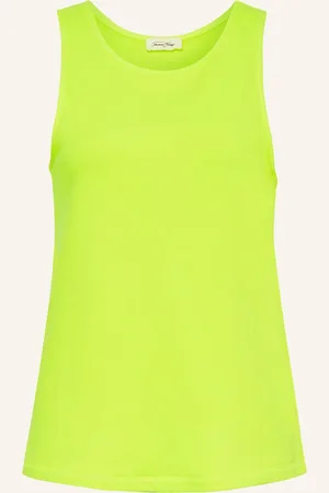 American Vintage Top Hapylife neonově žlutá