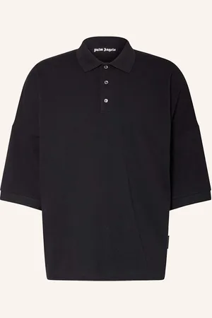 Palm Angels Oversized Polokošile Z Piké černá