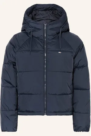 Tommy Hilfiger Prošívaná Bunda tmavě modrá