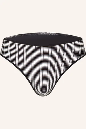 Lidea Basic Bikinové Kalhotky Monochrome Flow bílá černá