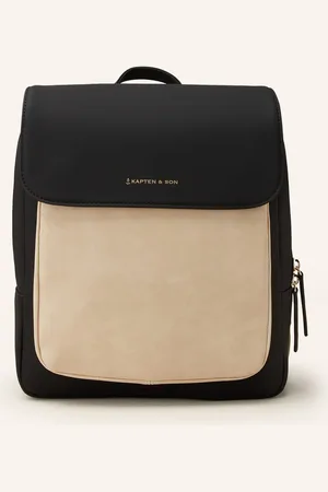 Kapten & Son Batoh Tromso Small 9 L černá krémová