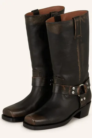 PARIS TEXAS Biker Boots Roxy černá