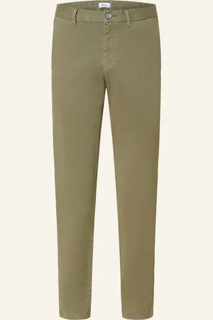 PAUL Chino Comfort Fit olivová