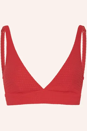 Maryan Mehlhorn Bralette Horní Díl Bikin The Bloom červená